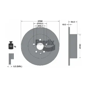 BENDIX Braking BDS2118