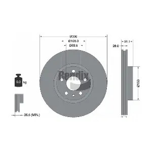 BENDIX Braking BDS1680