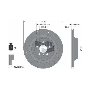 BDS1860HC BENDIX Braking