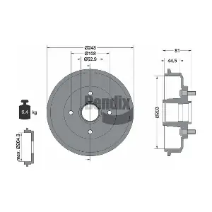 BENDIX Braking BDM1050