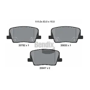 BPD2463 BENDIX Braking