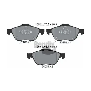 BENDIX Braking BPD2074