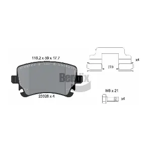 BENDIX Braking BPD1286