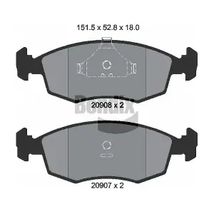 BENDIX Braking BPD1732