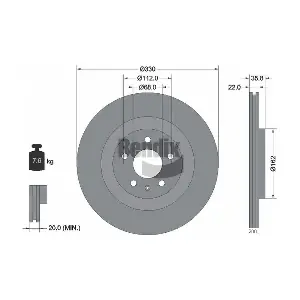 BDS1250 BENDIX Braking