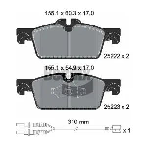 BENDIX Braking BPD1125