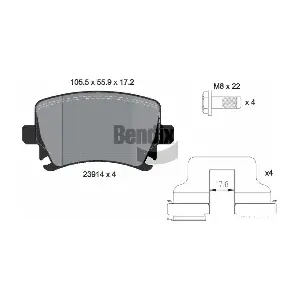 BENDIX Braking BPD1062