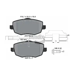 BENDIX Braking BPD1187