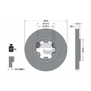 BENDIX Braking BDS2060
