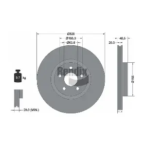 BENDIX Braking BDS1363