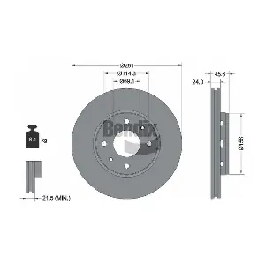 BENDIX Braking BDS1671