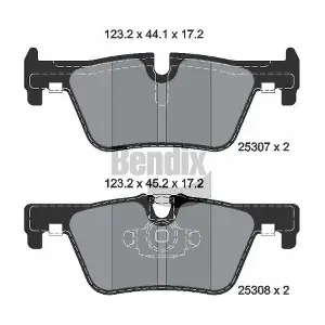 BPD1017 BENDIX Braking