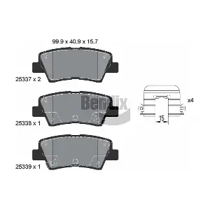 BPD2341 BENDIX Braking
