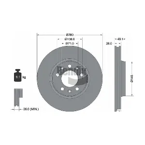 BENDIX Braking BDS1146