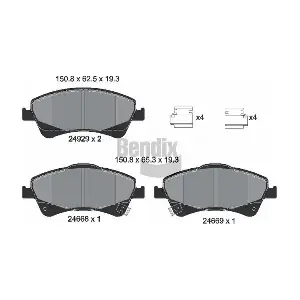 BENDIX Braking BPD1238