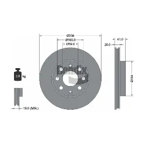 BENDIX Braking BDS1196