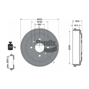 BDM1087 BENDIX Braking