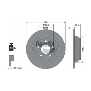 BDS1625 BENDIX Braking