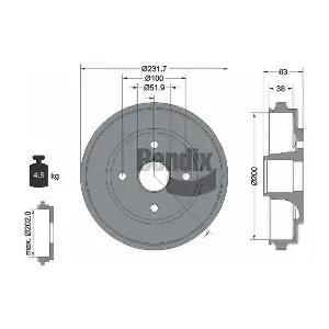 BDM1091 BENDIX Braking