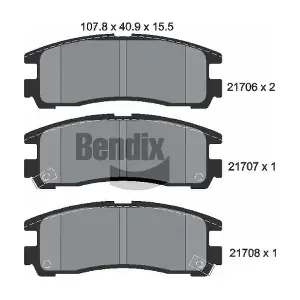 BENDIX Braking BPD1835