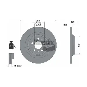 BDS2314 BENDIX Braking