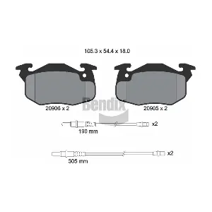 BENDIX Braking BPD1536