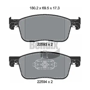 BPD1624 BENDIX Braking