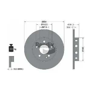 BENDIX Braking BDS1669