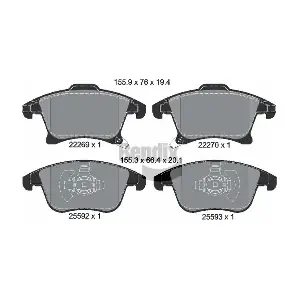BENDIX Braking BPD1435