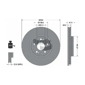 BENDIX Braking BDS1125