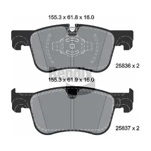 BPD2374 BENDIX Braking