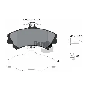 BENDIX Braking BPD1419