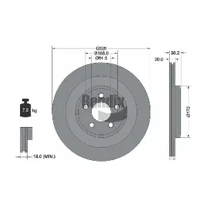 BENDIX Braking BDS1414