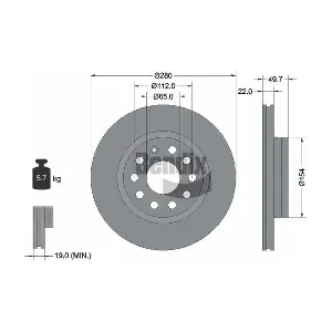 BENDIX Braking BDS1006HC