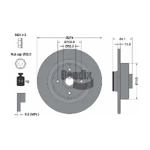 BENDIX Braking BDS1248