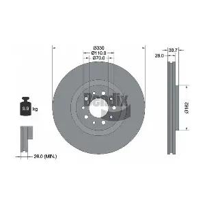 BENDIX Braking BDS1857