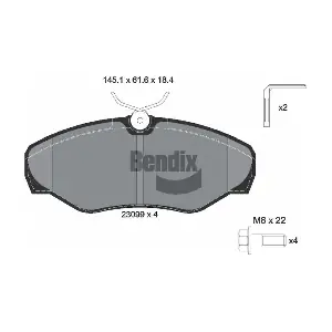 BENDIX Braking BPD1042
