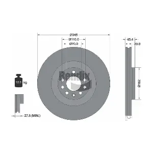 BDS2128 BENDIX Braking