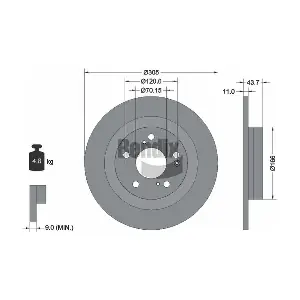 BDS2296 BENDIX Braking