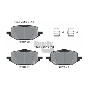 BPD2569 BENDIX Braking