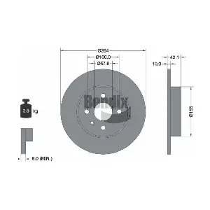 BENDIX Braking BDS1182