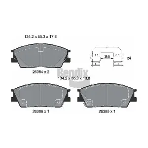 BPD1657 BENDIX Braking