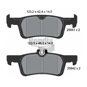 BENDIX Braking BPD1596