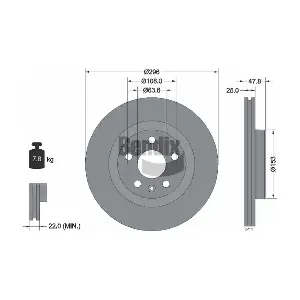 BDS2213HC BENDIX Braking