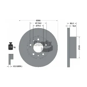 BENDIX Braking BDS1342