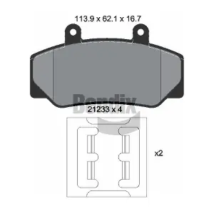 BENDIX Braking BPD1769