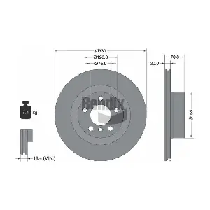 BDS1238 BENDIX Braking