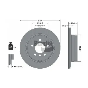 BDS1136 BENDIX Braking