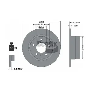 BDS1976 BENDIX Braking