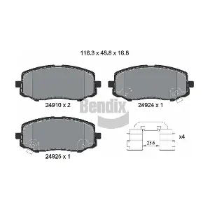BPD1556 BENDIX Braking